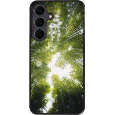 Samsung Galaxy S25 FE Case Hülle - Silikon schwarz Spring 23 forest blue sky