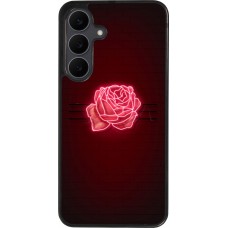 Samsung Galaxy S25 FE Case Hülle - Silikon schwarz Spring 23 neon rose