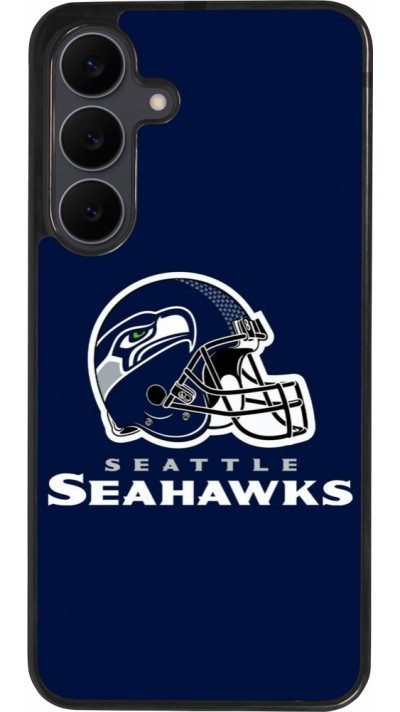Coque Samsung Galaxy S25 FE - Silicone rigide noir Super Bowl 26 Seattle 3