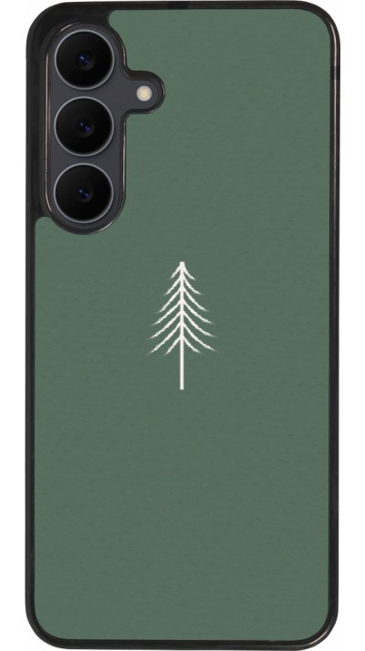 Samsung Galaxy S25 FE Case Hülle - Silikon schwarz Christmas 22 minimalist tree