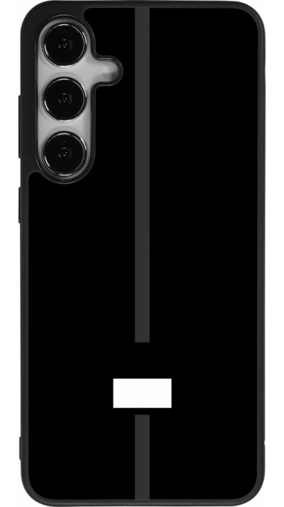 Coque Samsung Galaxy S25+ - Silicone rigide noir Canton FR noir