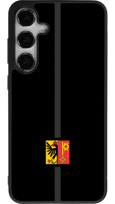 Coque Samsung Galaxy S25+ - Silicone rigide noir Canton GE noir