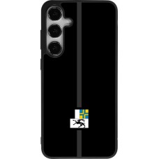 Coque Samsung Galaxy S25+ - Silicone rigide noir Canton GR noir