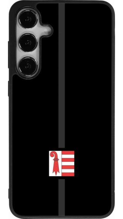 Coque Samsung Galaxy S25+ - Silicone rigide noir Canton JU noir