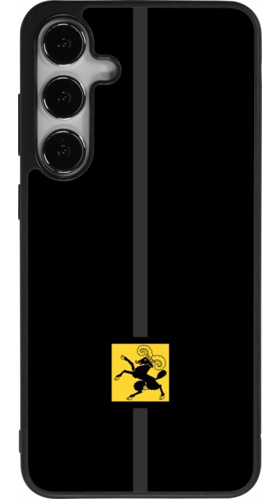 Coque Samsung Galaxy S25+ - Silicone rigide noir Canton SH noir