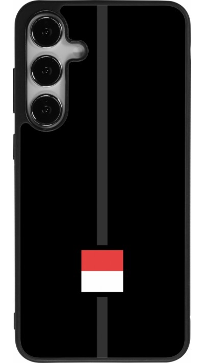 Coque Samsung Galaxy S25+ - Silicone rigide noir Canton SO noir