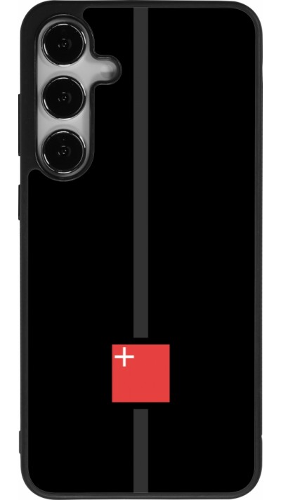 Coque Samsung Galaxy S25+ - Silicone rigide noir Canton SZ noir