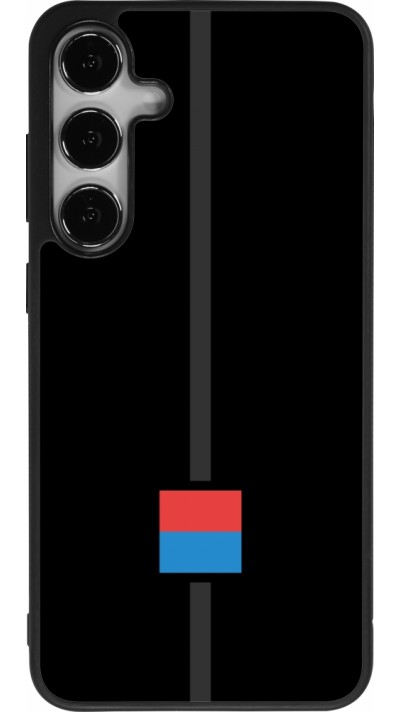 Coque Samsung Galaxy S25+ - Silicone rigide noir Canton TI noir