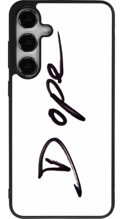 Coque Samsung Galaxy S25+ - Silicone rigide noir Dope