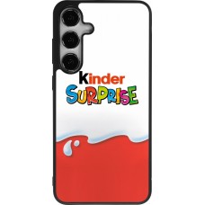 Coque Samsung Galaxy S25+ - Silicone rigide noir Kinder Surprise