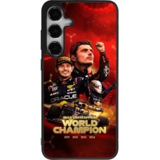 Coque Samsung Galaxy S25+ - Silicone rigide noir Max Verstappen Champion 2023