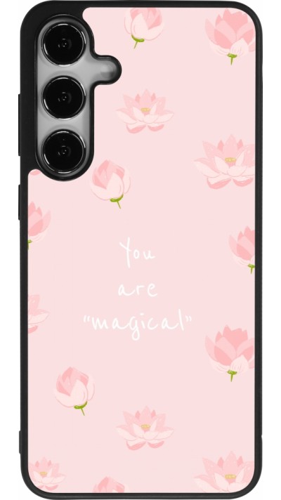 Coque Samsung Galaxy S25+ - Silicone rigide noir Mom 2023 your are magical