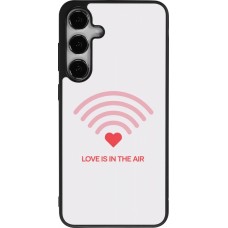 Coque Samsung Galaxy S25+ - Silicone rigide noir Saint Valentines Day 26 Love is in the air