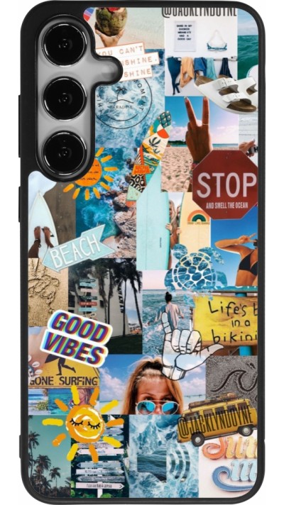 Coque Samsung Galaxy S25+ - Silicone rigide noir Summer 2021 15