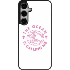 Coque Samsung Galaxy S25+ - Silicone rigide noir The Ocean is calling me