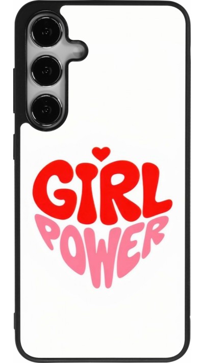 Coque Samsung Galaxy S25+ - Silicone rigide noir Womens day 2026 6