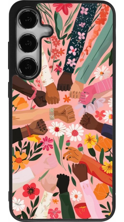 Coque Samsung Galaxy S25+ - Silicone rigide noir Womens day 2026 8