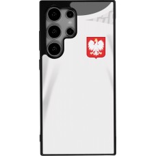 Samsung Galaxy S25 Ultra Case Hülle - Silikon schwarz Polen 2022 personalisierbares Fussballtrikot