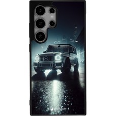 Coque Samsung Galaxy S25 Ultra - Silicone rigide noir Mercedes G AMG Night