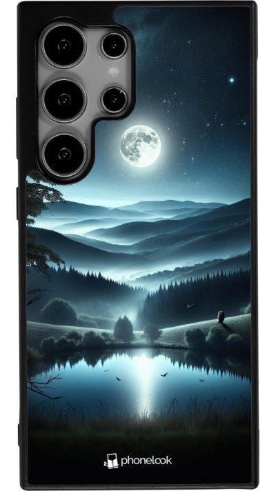 Coque Samsung Galaxy S25 Ultra - Silicone rigide noir Night Sky View