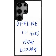 Coque Samsung Galaxy S25 Ultra - Silicone rigide noir Offline is the new luxury