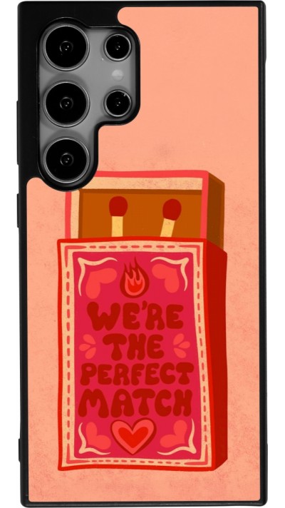 Samsung Galaxy S25 Ultra Case Hülle - Silikon schwarz Saint Valentines Day 26 Perfect Match