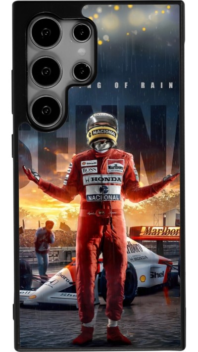 Coque Samsung Galaxy S25 Ultra - Silicone rigide noir Senna The King of Rain