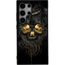 Coque Samsung Galaxy S25 Ultra - Silicone rigide noir Skull 02