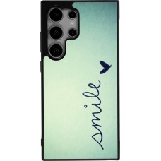 Coque Samsung Galaxy S25 Ultra - Silicone rigide noir Smile