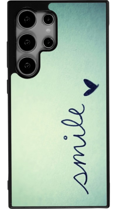 Coque Samsung Galaxy S25 Ultra - Silicone rigide noir Smile