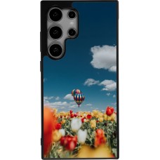 Coque Samsung Galaxy S25 Ultra - Silicone rigide noir Hot air balloon Spring 2026