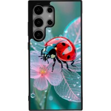 Coque Samsung Galaxy S25 Ultra - Silicone rigide noir Ladybird in bloom Spring 2026
