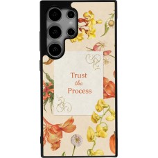 Coque Samsung Galaxy S25 Ultra - Silicone rigide noir Trust the process Spring 2026