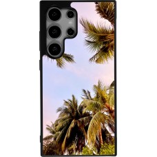 Coque Samsung Galaxy S25 Ultra - Silicone rigide noir Summer 2023 palm tree vibe