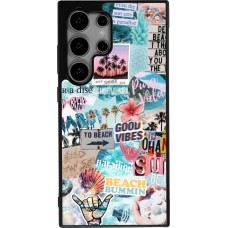 Coque Samsung Galaxy S25 Ultra - Silicone rigide noir Summer 20 collage
