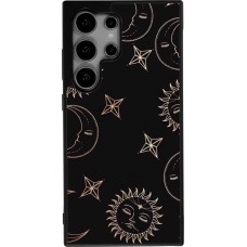 Coque Samsung Galaxy S25 Ultra - Silicone rigide noir Suns and Moons
