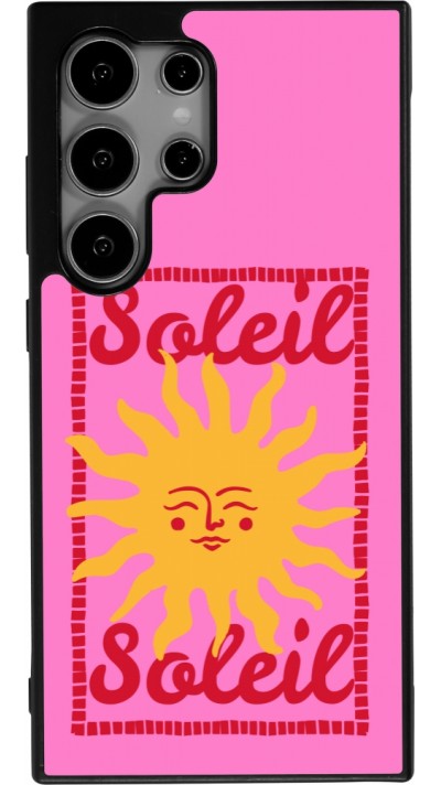 Coque Samsung Galaxy S25 Ultra - Silicone rigide noir Sun sun 2026