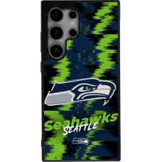 Coque Samsung Galaxy S25 Ultra - Silicone rigide noir Super Bowl 26 Seattle 2