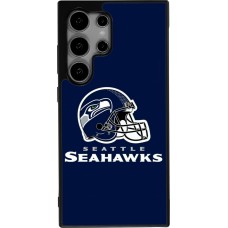 Coque Samsung Galaxy S25 Ultra - Silicone rigide noir Super Bowl 26 Seattle 3