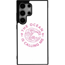 Coque Samsung Galaxy S25 Ultra - Silicone rigide noir The Ocean is calling me