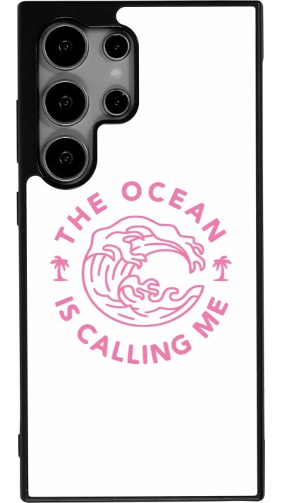 Coque Samsung Galaxy S25 Ultra - Silicone rigide noir The Ocean is calling me