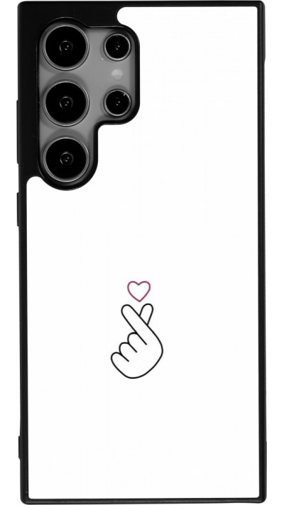 Coque Samsung Galaxy S25 Ultra - Silicone rigide noir Valentine 2024 heat by Millennials