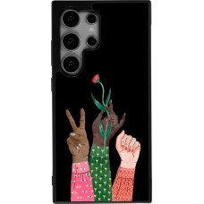 Coque Samsung Galaxy S25 Ultra - Silicone rigide noir Womens day 2026 2