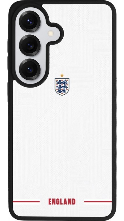Samsung Galaxy S26 Case Hülle - Silikon schwarz England 2026 personalisierbares Fussballtrikot