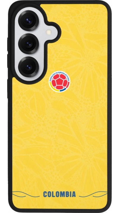 Samsung Galaxy S26 Case Hülle - Silikon schwarz Kolumbien 2026 personalisierbares Fussballtrikot