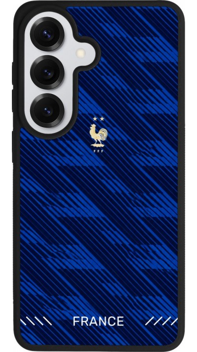 Samsung Galaxy S26 Case Hülle - Silikon schwarz Frankreich 2026 personalisierbares Fussballtrikot