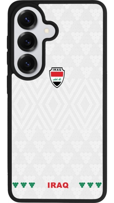 Samsung Galaxy S26 Case Hülle - Silikon schwarz Irak 2026 personalisierbares Fussballtrikot