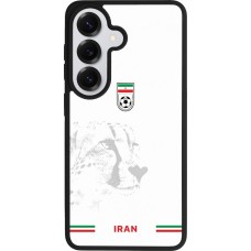 Coque Samsung Galaxy S26 - Silicone rigide noir Maillot de football Iran 2026 personnalisable