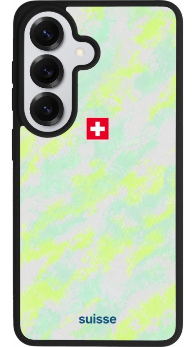 Coque Samsung Galaxy S26 - Silicone rigide noir Maillot de football Suisse Away 2026 personnalisable