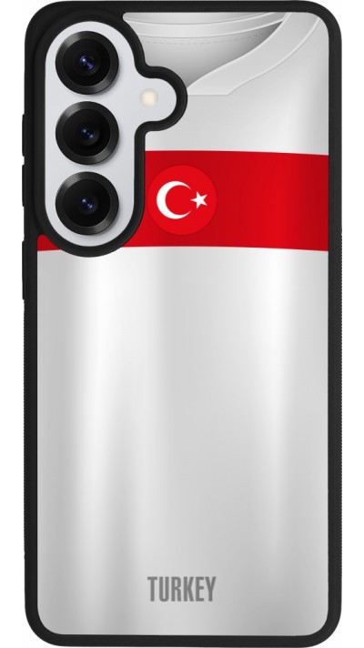 Coque Samsung Galaxy S26 - Silicone rigide noir Maillot de football Turquie personnalisable